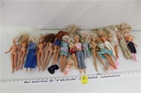 19 Vintage Dolls, Some Barbies