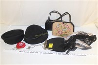 Purses and hats