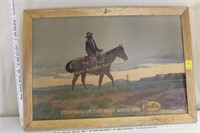 Vintage Justin Boots Advertising Picture