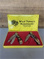 NIB Wild Turkey-2pc Knife Collection