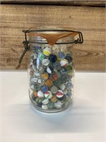Large Jar of Marbles