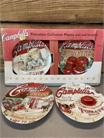 Campbell’s Soup Collectable Plates with Hangers