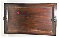 Wooden Serving Tray with handles