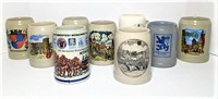 Ceramic Beer Mugs- Lot of 9