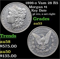 1896-o Vam 28 R5 Morgan Dollar $1 Grades Select AU