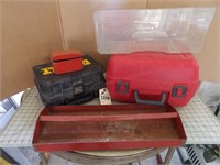 craftsman & dewalt circular saw cases + tool boxes