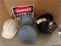 4pc hardhats & helmet