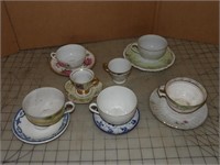 13 pc cups and saucers