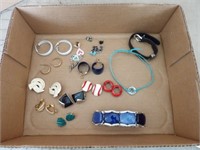 ear rings, bracelets & costume jewelry