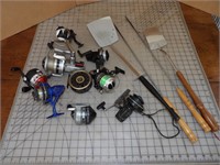 diawa, open face & other fishing reels