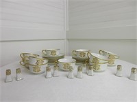 Haviland France Teacups & Saucers