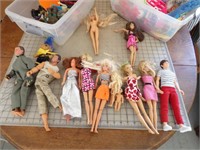 Gi Joe, Barbie, Disney & McDonalds collectables