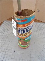 Square American Logs with tube