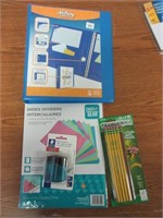 Sketch Pad, Pencils, Dividers & Sharpener