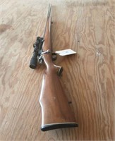 30-06 Bolt Action Rifle. Scope is Bushnell