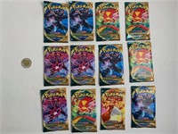 12 paquets de Cartes Pokémon no collector