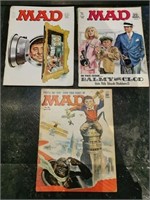 3 magazines MAD vintage