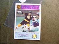 Carte de hockey Bobby orr Bruin de Boston 1975
