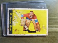 Carte de hockey parkhurst 1958 Jacques Plante