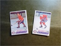 Carte de hockey de canadiens Yvan Cournoyer Mario