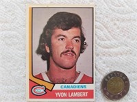 1974-75 OPC Yvon Lambert #342.