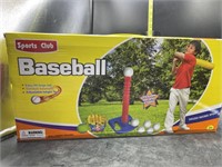 New t-ball set - includes bat and 6 balls