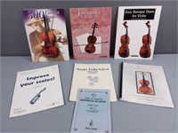 Assorted Violin Books