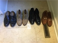 (4) Pr of Mens Leather Shoes (S 9.5)