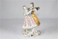 Vintage Bone China Dancers - Victorian