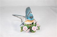 2000 Lenox Lazuli Bunting Bird Figurine