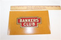 Lot of 38 Bankers Club Embossed Cigar box Labels