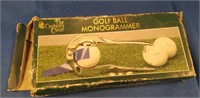Golfball Monogrammer