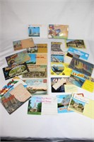 Misc. Lot of Vintage Postcard Folders Souvenir 20+