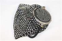 VTG Mayfair by Evans Mesh Bag with Compact
