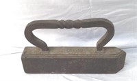 large edge vintage iron