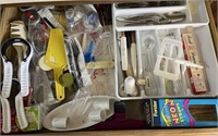 Drawer Of miscellaneous kitchen utensils
