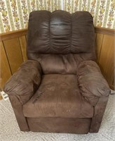 Ashley furniture chocolate brown recliner