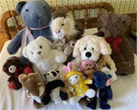 Lot of stuffed animals