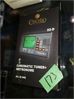 Metronome chromatic tuner