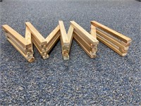 Handmade Wooden Toy Fence