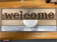 Magnetic Welcome Sign