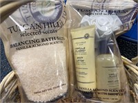 Tuscan Hills Bath products & 1 Hour Massage