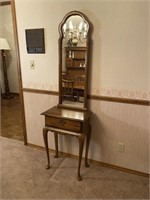 Hall Console Table and Mirror