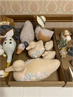 Mother Goose, Ducks, Ducklings Figurines