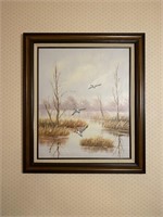 Flying Geese Painting