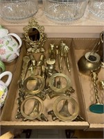 Brass Animal Figurines, Mirror, More