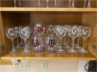 Wine Glasses, Texas A&M Tumblers