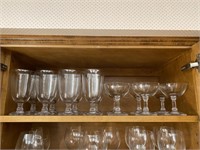 Footed Tumblers, Champagne Glasses