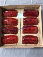 1940'S PLYMOUTH GLASS TAIL LIGHT LENSES
