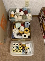 Yarn, Thread (3 Boxes)